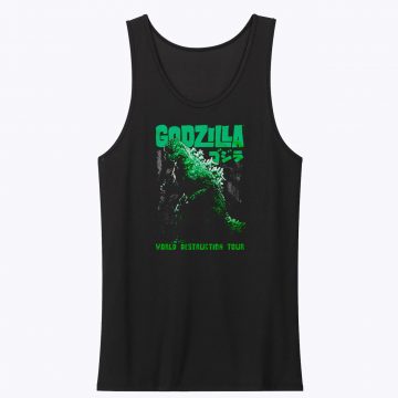 Godzilla World Destruction Tank Top