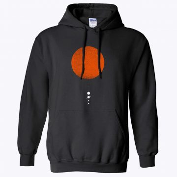 Minimal Solar System Classic Hoodie