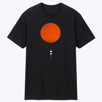 Minimal Solar System Classic T Shirt