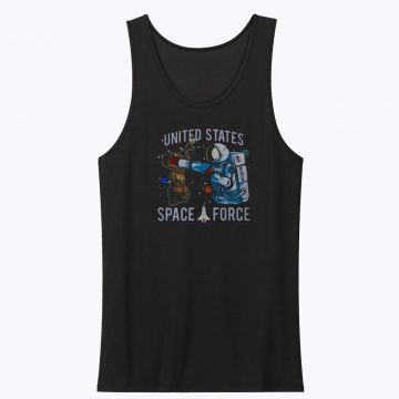 United States Cats Space Force Tank Top