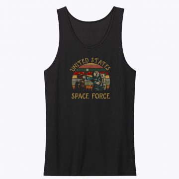 United States Vintage Space Force Tank Top