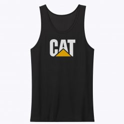 Bulldozer Digger Cat Unisex Tank Top