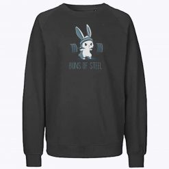 Buns Of Steel Bunny Gym Funny Sweatshirt