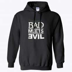 Eminem Bad Meets Evil D Logo Hooded