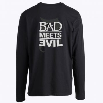 Eminem Bad Meets Evil D Logo Longsleeve
