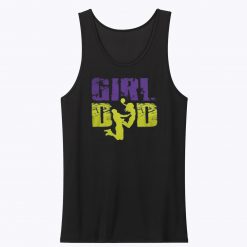 Girl Dad Basketball Slam Dunk Tank Top