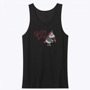 Green Day unicorn Tank Top