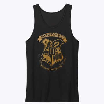 Hogwarts Magic School Logo Harry Porter Tank Top