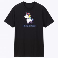 I Believe In Myself Cute Unicorn Horses T Shirt