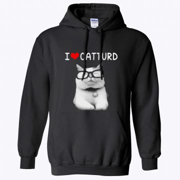 I love Catturd Hoodie