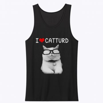 I love Catturd Unisex Tank Top