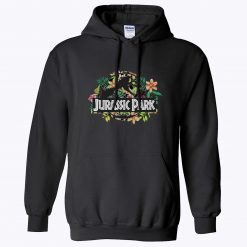 Jurassic Park Floral Tropical Fossil Hoodie