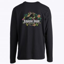 Jurassic Park Floral Tropical Fossil Long Sleeve