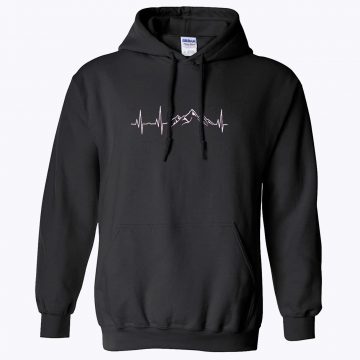 Mountain Heartbeat Unisex Hoodie