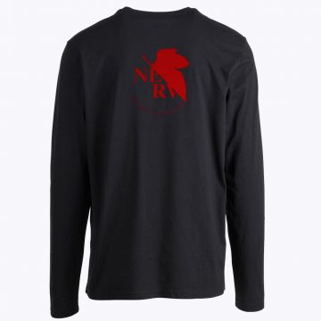 Neon Genesis Evangelion Anime Nerv Logo Longsleeve