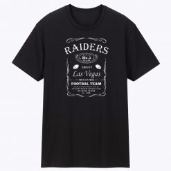 Oakland Raiders JD Whiskey Football Whisky T Shirt