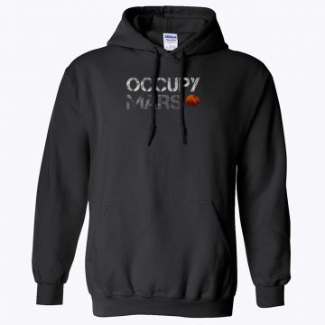 Occupy Mars Unisex Hoodies