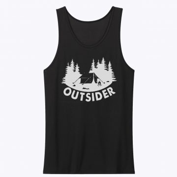 Outsider Camper Camping Unisex Tank Top