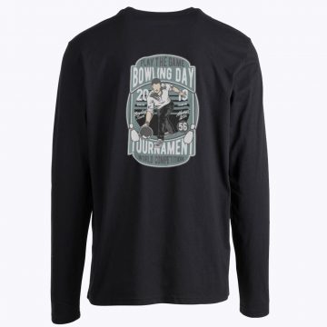 Play The Game Bowling Day Tournament World Competition Long Sleeve Tee