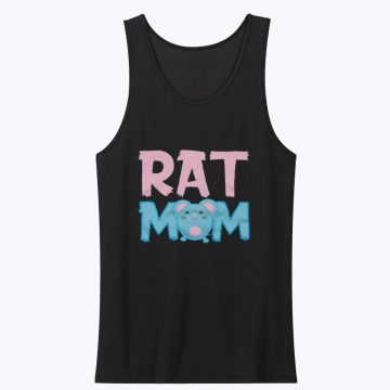 Rat Mom Funny Pet Rat Mouse Tank Top