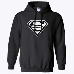 SUPER GRANDPA Funny Dad Papa Fathers Day Hooded