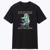 Shhh My Coffee And I Are Having A Moment Cute Funny Dragon T Shirt