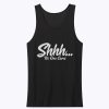 Shhh No One Cares Joke slogan Moody Tank Top