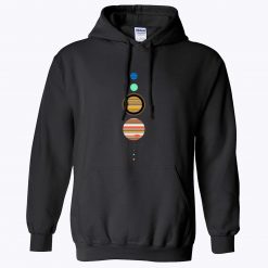 Solar System Space Astronomy Planets Unisex Hoodie