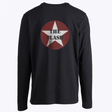 THE CLASH STAR LOGO Long Sleeve Tee