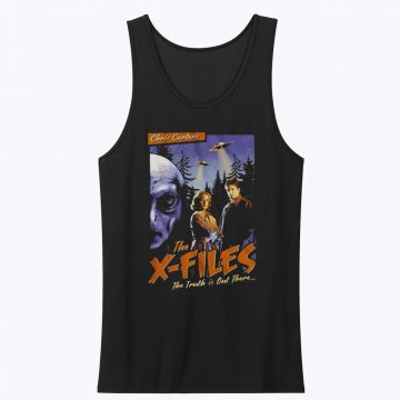 The X Files Truth is Out There Vintage Poster Unisex Tank Top
