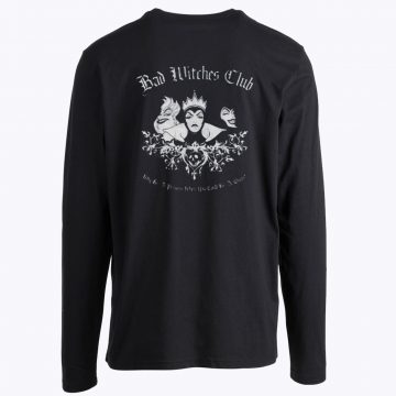Villains Bad Witches Club Group Long Sleeve Tee