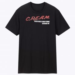 Wu Cream Hip Hop Old School T Shirt