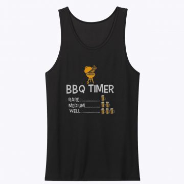 BBQ Timer Rare Medium Well Beer Unisex Tank