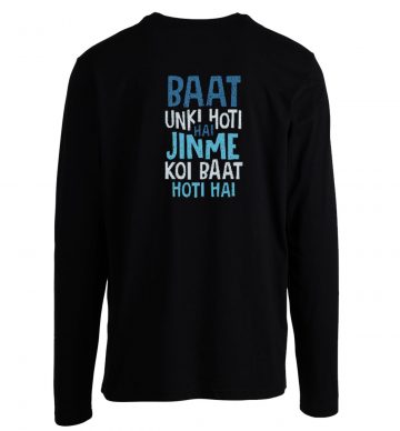 Baat Unki Hoti Hai Attitude Longsleeve