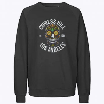 Cypress Hill Floral Skull Sweatshirt