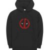 Deadpool Craquage Masque Logo Hoodie