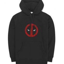 Deadpool Craquage Masque Logo Hoodie
