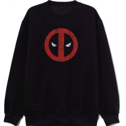 Deadpool Craquage Masque Logo Sweatshirt