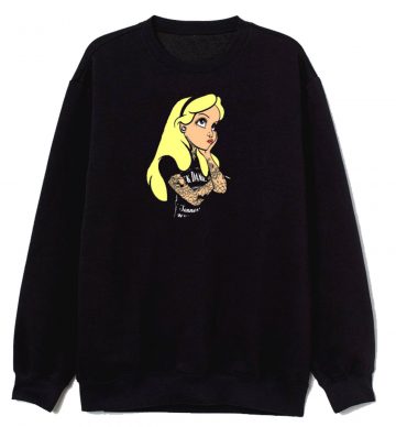 Disney Alice Wonderland Punk Sweatshirt