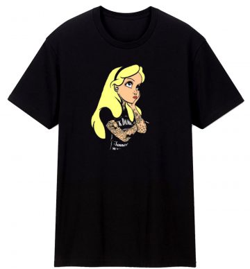 Disney Alice Wonderland Punk T Shirt