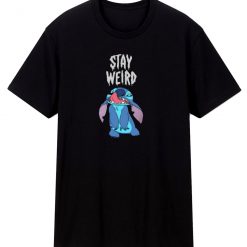 Disney Lilo Stitch Stay Weird Lick T Shirt