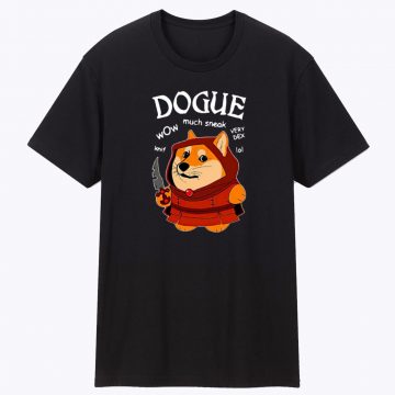 Dogue Wow Much Sneak Very Dex Knif Lol Corgi Dog Unisex T Shirt
