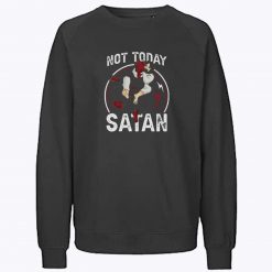 Jiu Jitsu Jesus Not Today Satan Funny Christian Sweatshirt