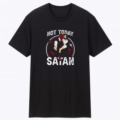 Jiu Jitsu Jesus Not Today Satan Funny Christian Unisex T Shirt