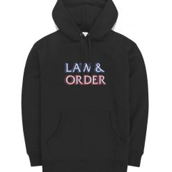 Law And Order Logo Hoodie