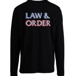 Law And Order Logo Longsleeve