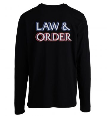 Law And Order Logo Longsleeve
