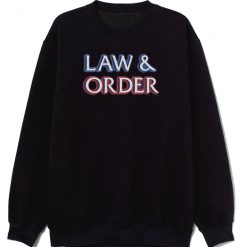 Law And Order Logo Sweatshirt