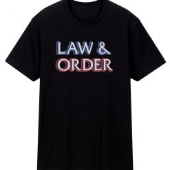 Law And Order Logo T Shirt