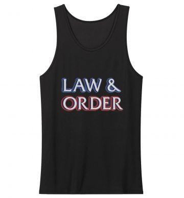 Law And Order Logo Tank Top